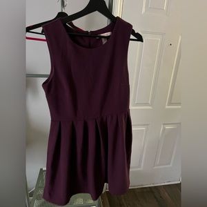 Forever 21 burgundy dress size large